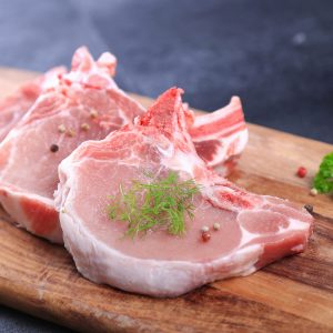 colis de viande de porc